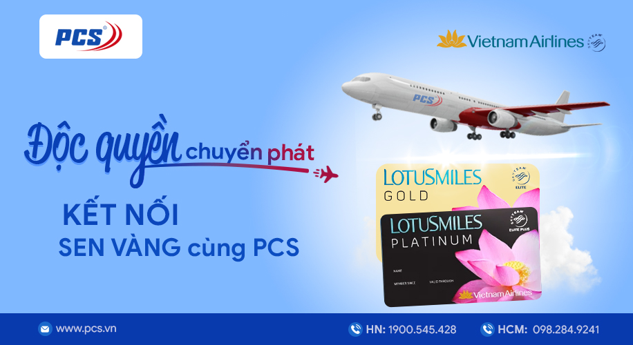 Dịch vụ chuyển phát thư thẻ Bông Sen Vàng